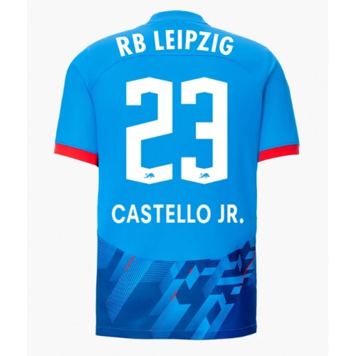 RB Leipzig Castello Lukeba #23 Rezervni Dres 2023-24 Kratak Rukav